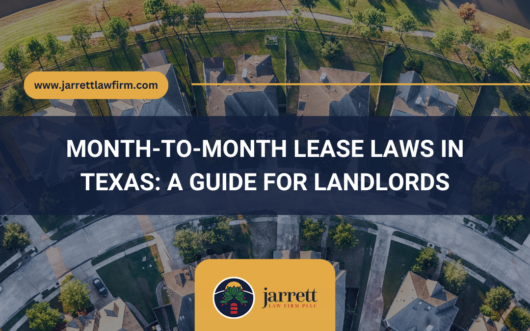 month-to-month lease laws in texas